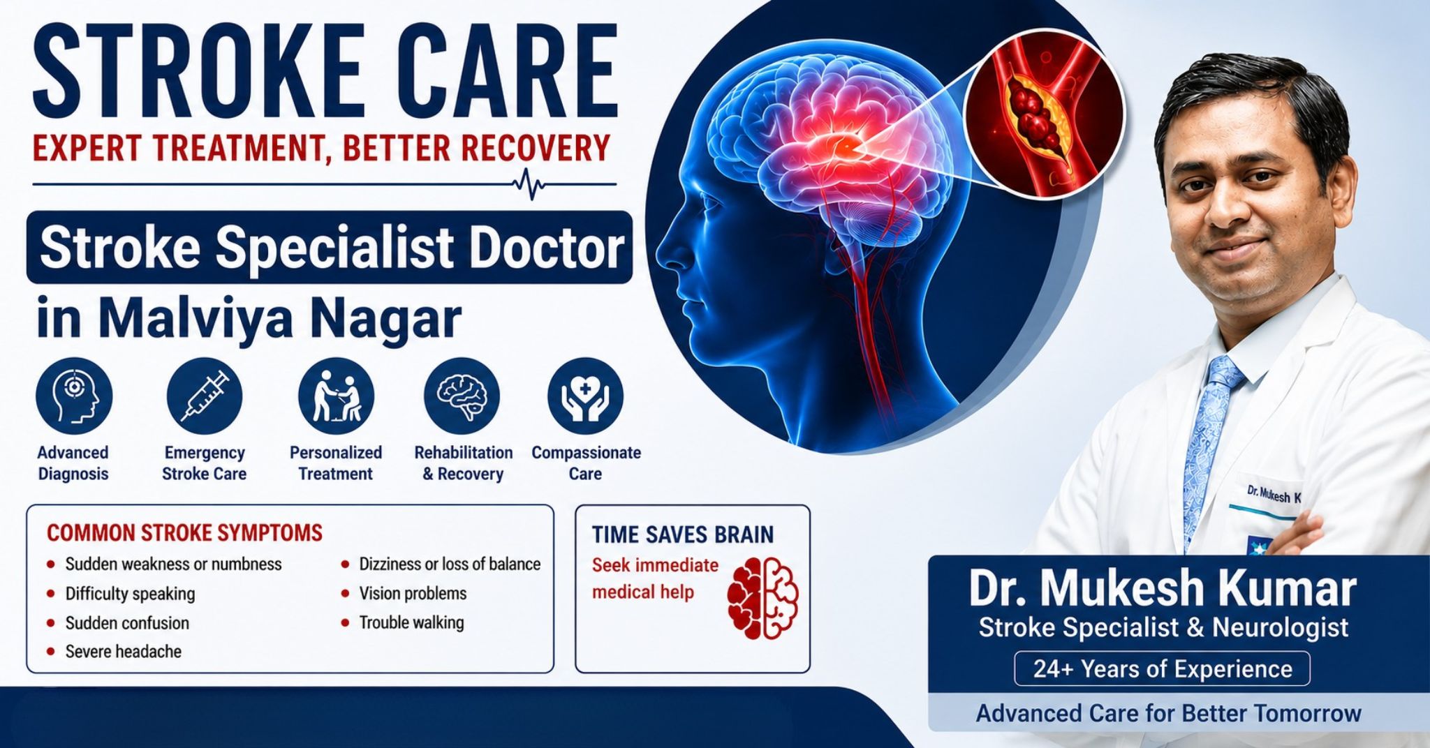 Stroke Specialist Doctor in Malviya Nagar