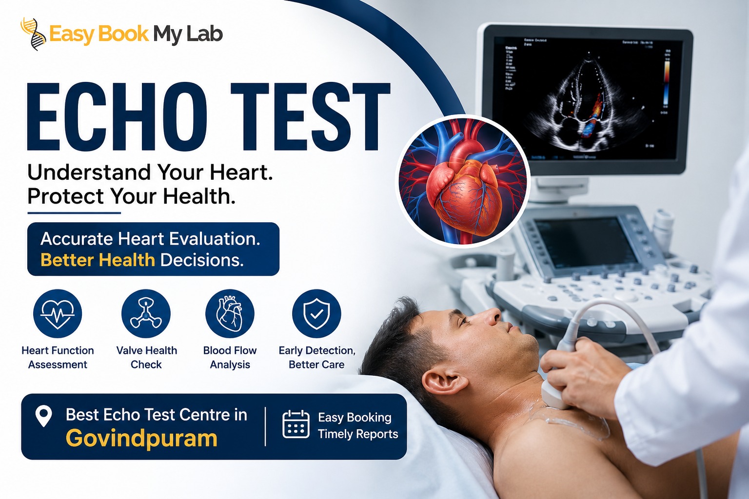 Best Echo Test Centre in Govindpuram