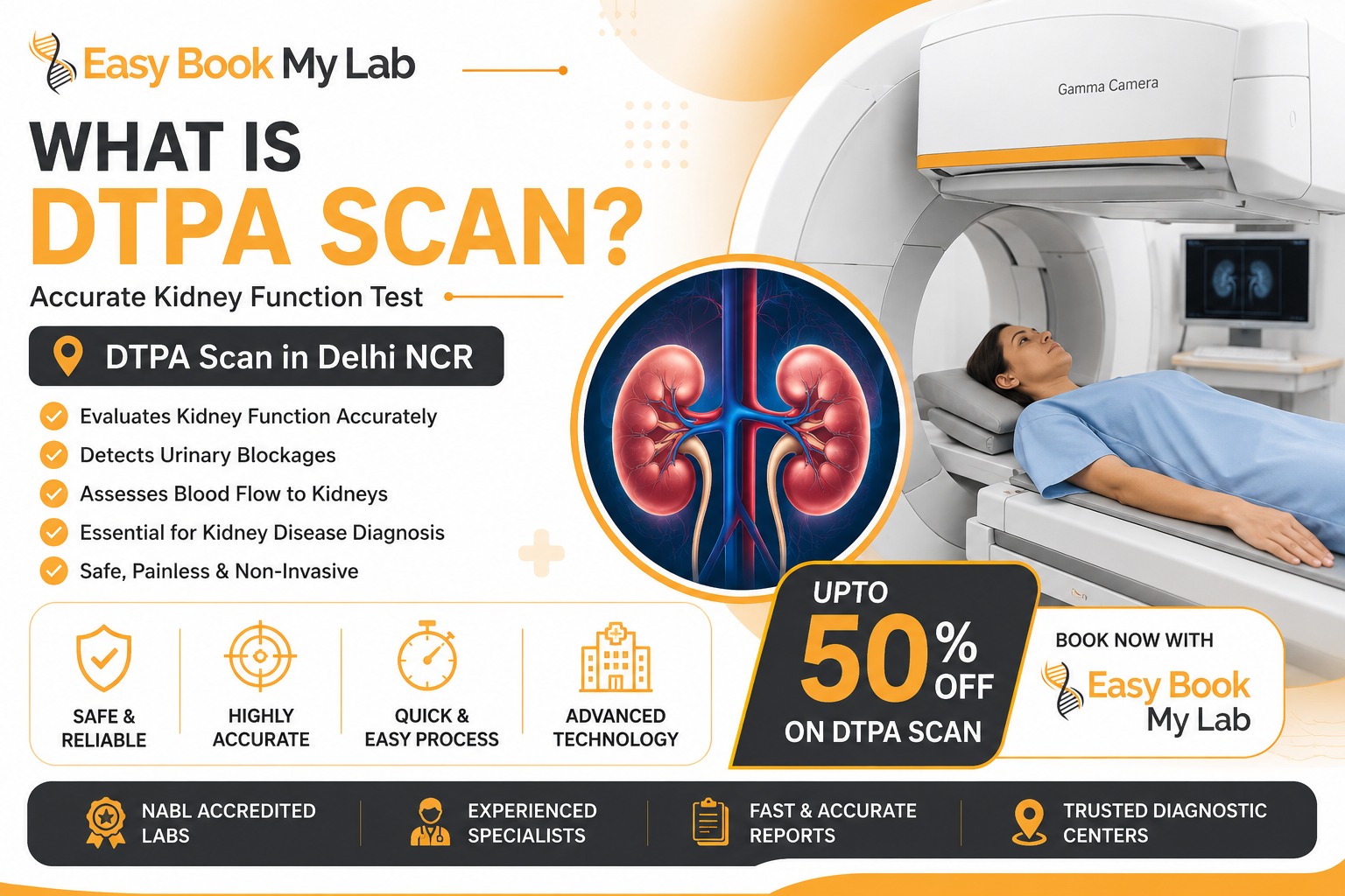 DTPA Scan in Delhi NCr