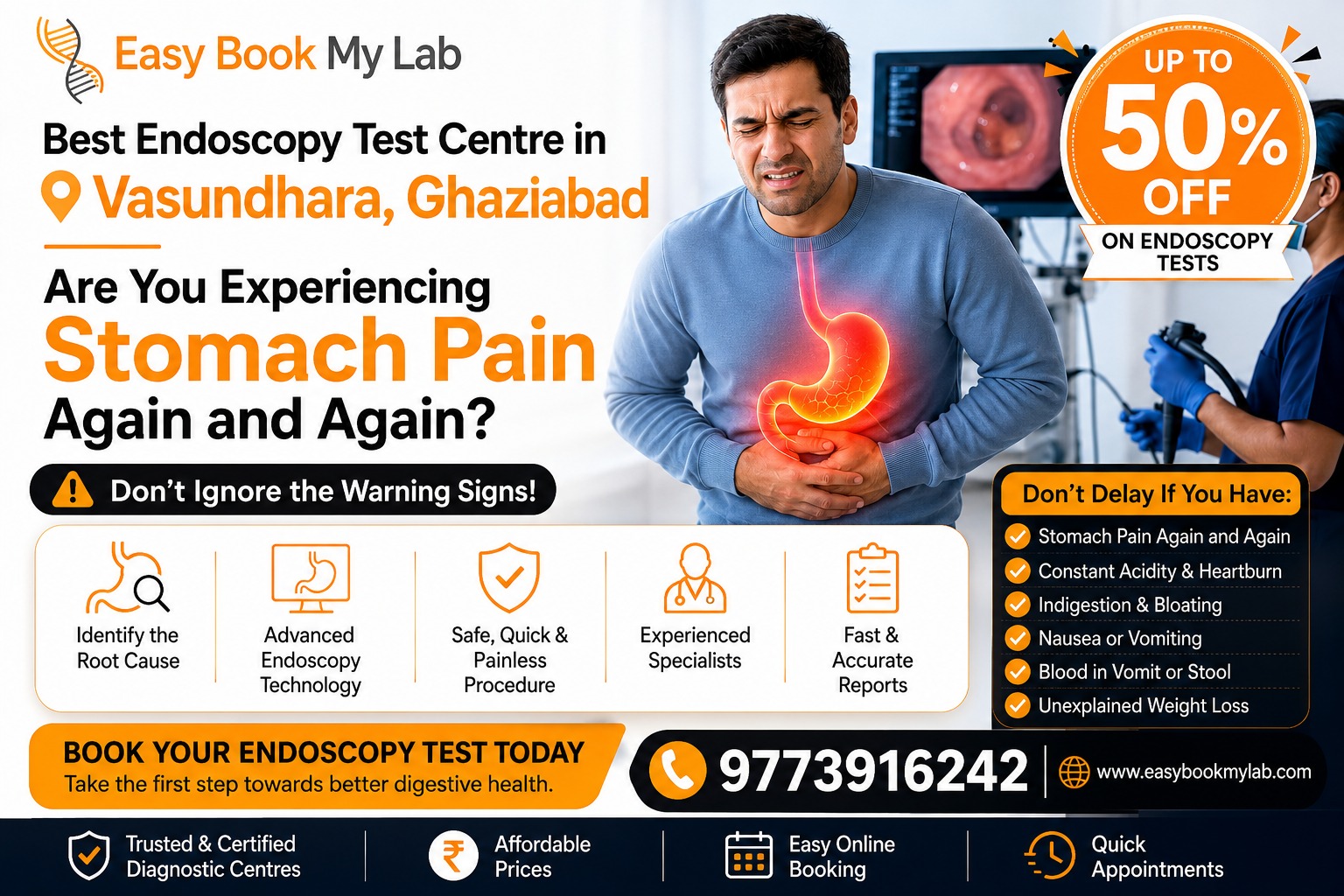Endoscopy Test Centre in Vasundhara