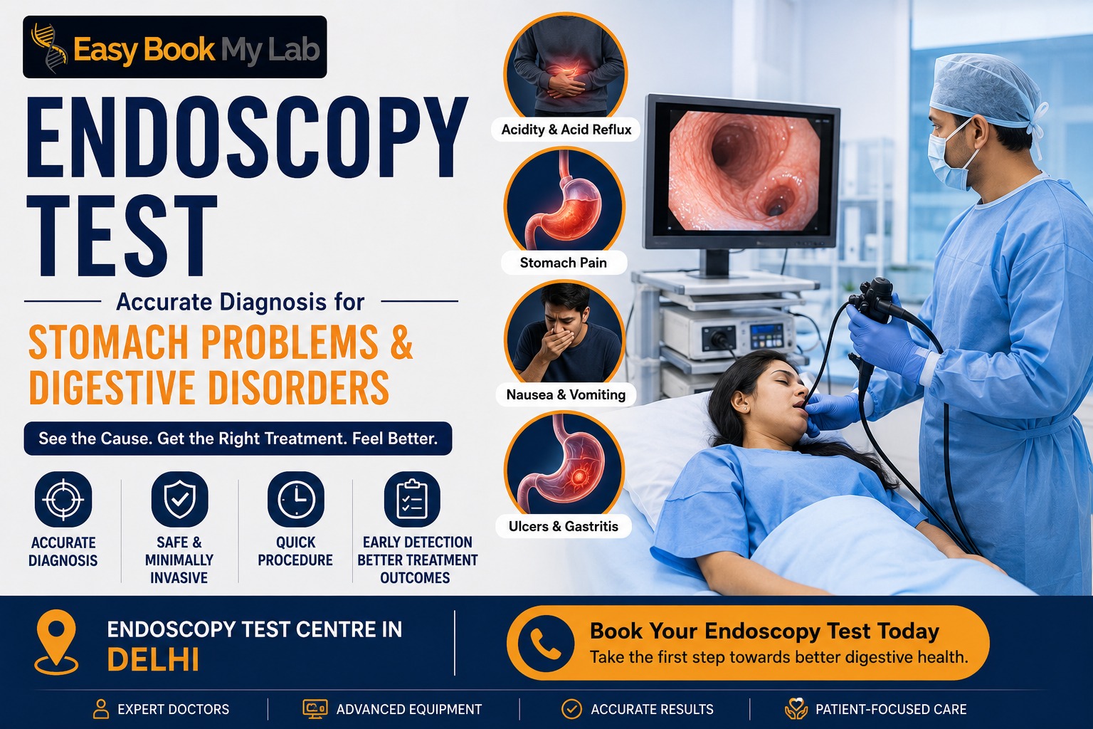 Endoscopy Test centre in delhi