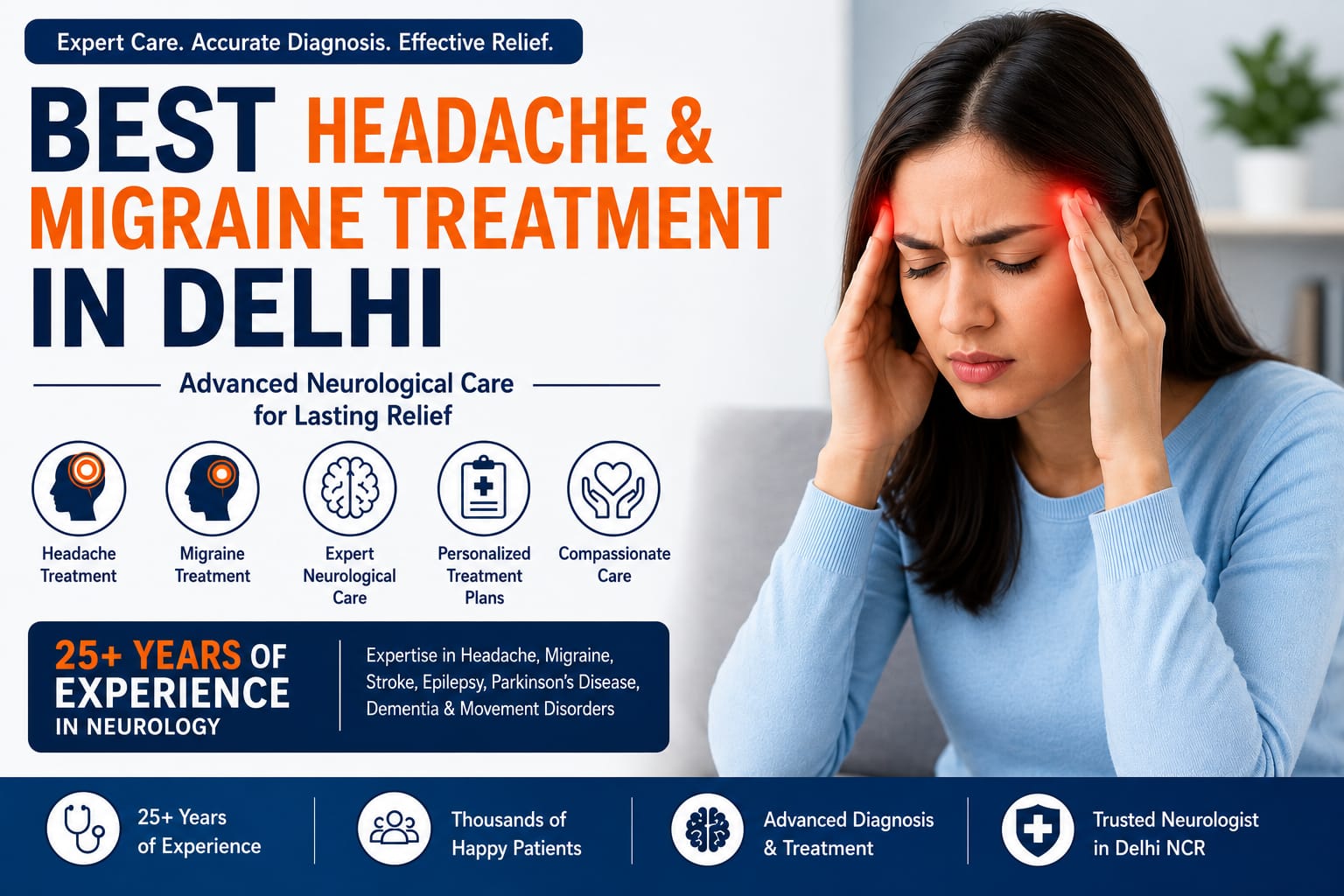 Best Headache Treatment in Max Saket Delhi