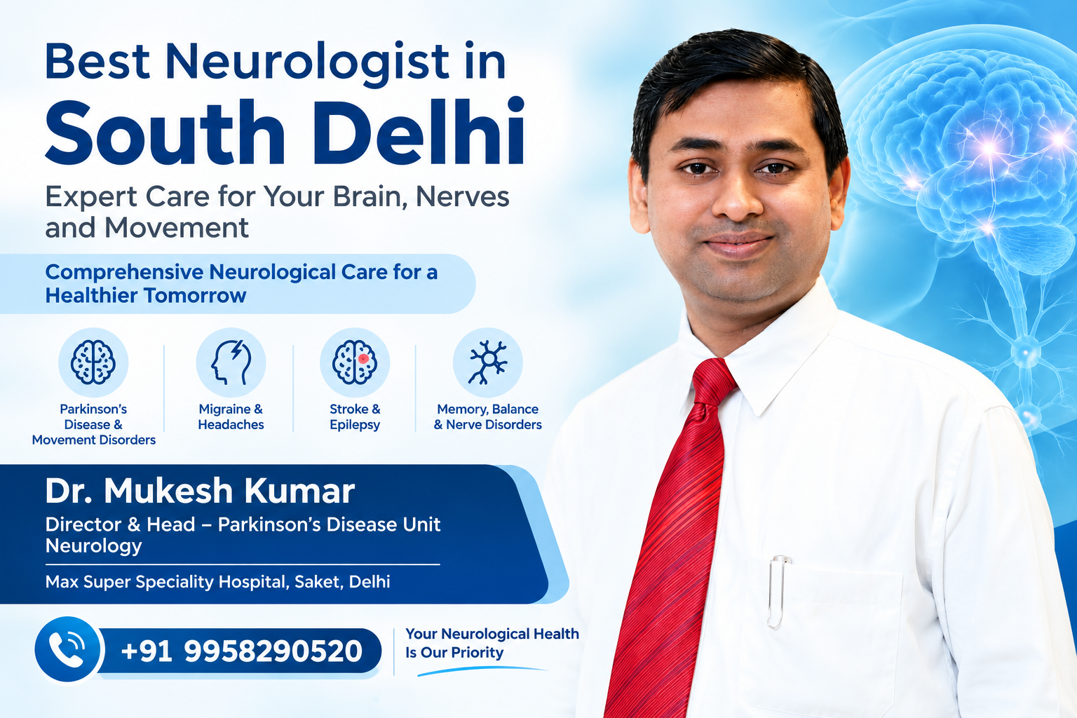 Best Neurologist in South Delhi
